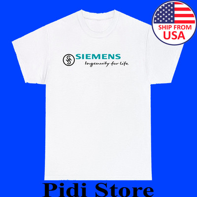 Siemens Ingenuity For Life Men's White Size S to 3XL