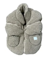 7 A.M. Enfant Cocoon Car Seat Cover -Taupe Faux Fur