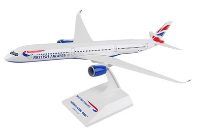 Skymarks SKR1035 British Airways Airbus A350-1000 G-XWBA Desk 1/200 Jet Model