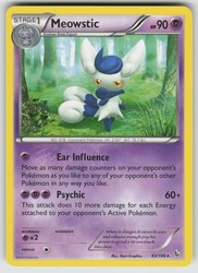 Meowstic 43/106 Flashfire Rare