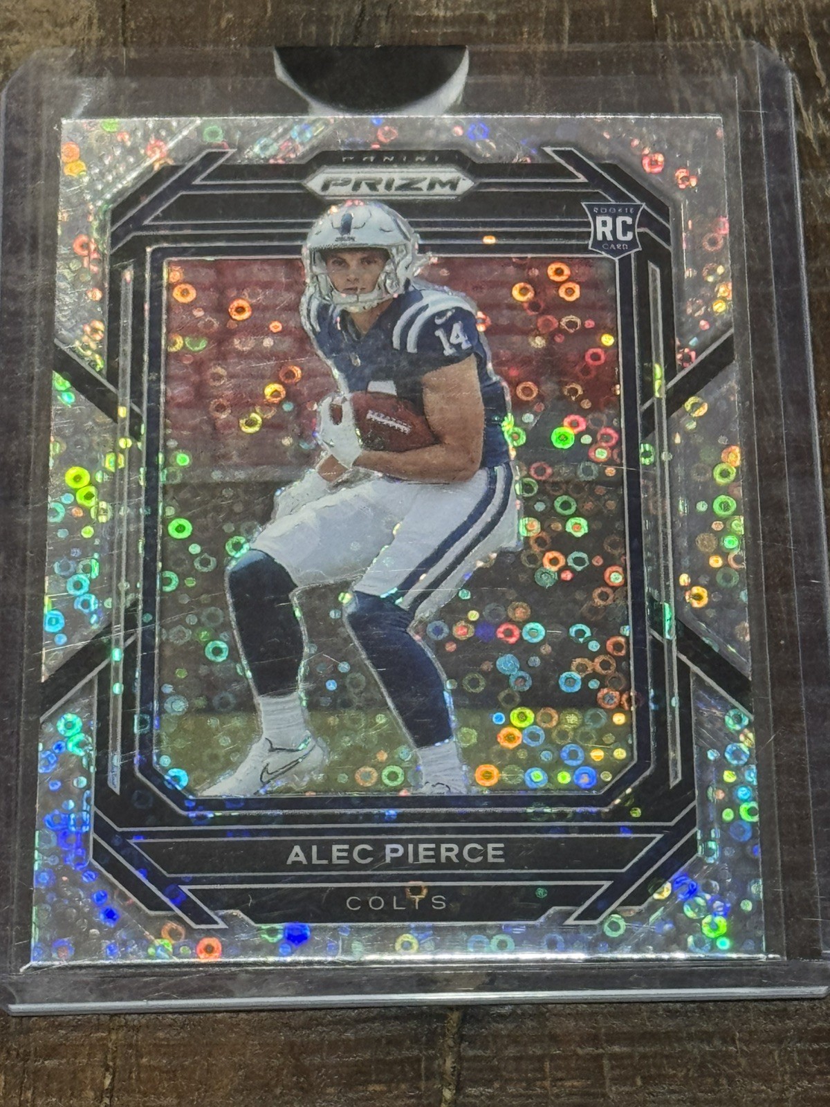 2022 Prizm #330 Alec Pierce No Huddle Prizm (RC)