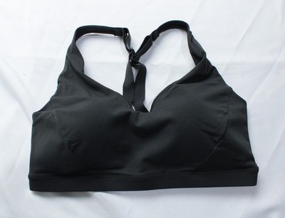 prAna Women's Luxara SwiftMove D-DD Cup Sports Bra EH6 Black Medium NWT