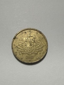 50 Euro Cent 2002 - The Equestrian Statue Of Marcus Aurelius