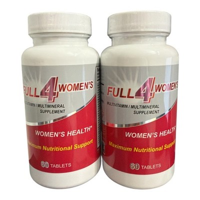 Full 4 Women s Multivitamin & Multimineral Supplement 120 Tablets Women s Healt