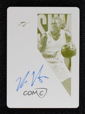 2018-19 Panini Contenders Printing Plate Yellow 1/1 Kevin Hervey #116 Auto 0c3