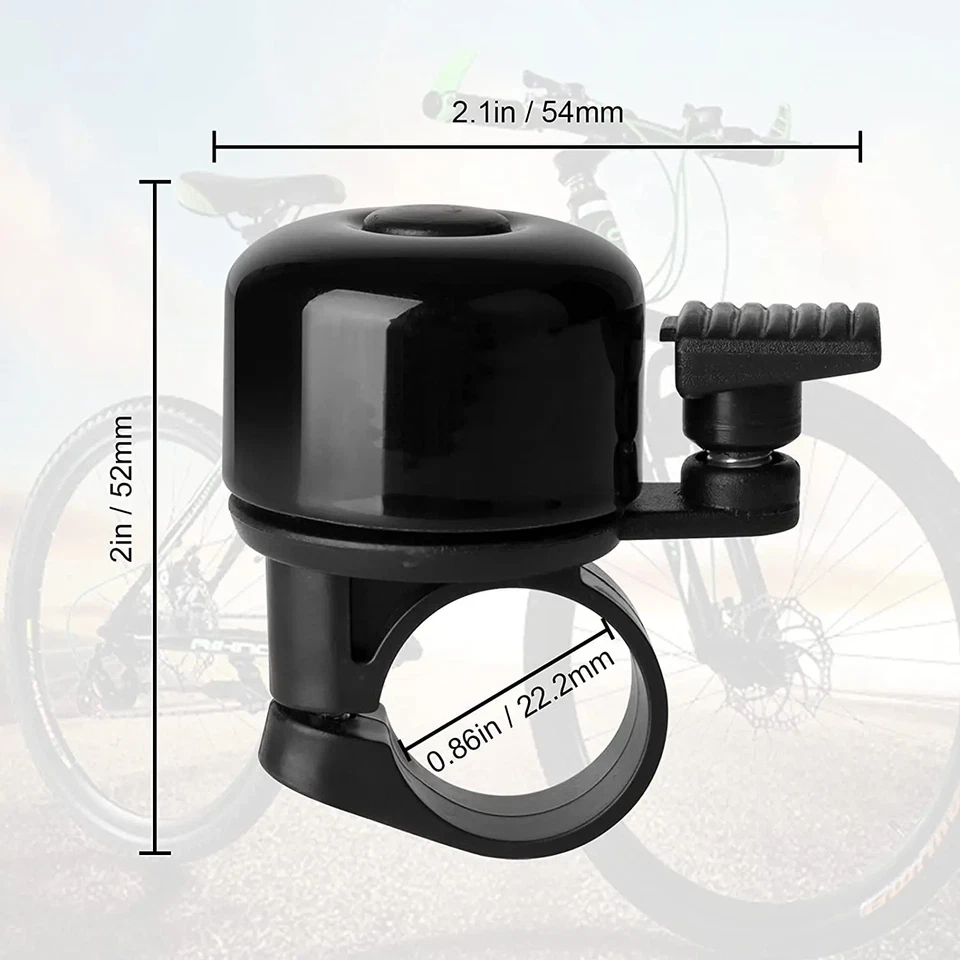 Mini Bike Bell Ring Loud Handlebar Alarm Road Mountain Bicycle Bell Adults Kids - Image 2 of 4