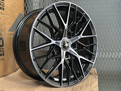 New 16x7 ET38 AD WHEEL AD13 Black (4 Wheel) 5x114.3 fit TOYOTA HONDA MAZDA
