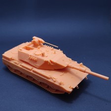 3D Printed 1/72/87 German Leopard 2K Main Battle Tank Unpainted Model Kit