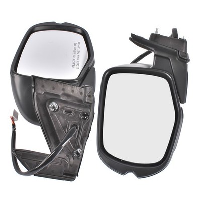 Pair Rearview Mirror for Honda Pilot 2016-2022 HO1320307 HO1321290 14 Hole Black