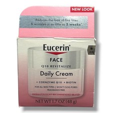 Eucerin Face Daily Cream For All Skin Types 1.7fl.oz./48g New