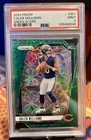 2024 Panini Prizm Rookies Caleb Williams #301 Green Scope Prizm /75 (RC) PSA 9