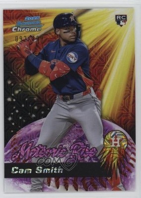 2025 Bowman Chrome Mega Box Pink Mojo Refractor 92/199 Cam Smith Rookie RC 05ns