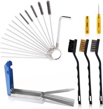 Premium Carburetor Cleaning Kit, Stainless Steel Torch Tip Cleaner with 13 Wi...