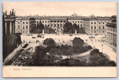 Antique Germany Postcard BERLIN Humboldt University 1906