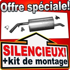 Pot d'échappement Peugeot 207