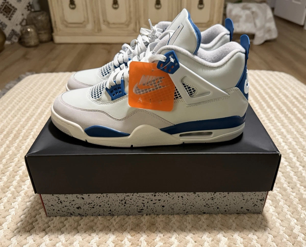 Jordan 4 Retro Blue for Sale - Authenticity Guaranteed - eBay