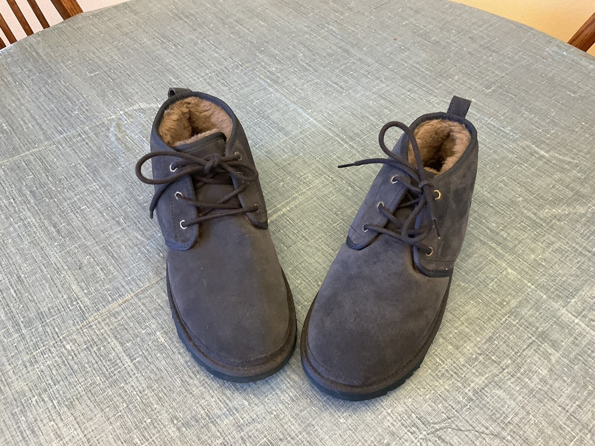 UGG Mens Neumel Chukka Boots - Size 10 - Navy Blue UGG NEUMEL NAVAL BLUE SUEDE SHEEPSKIN CHUKKA WOMEN main image 2