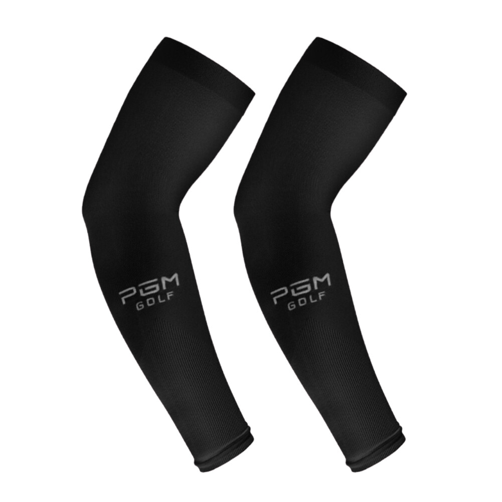 2pcs/Set Sports Arm Cover Elastic Unisex Ice Cool for Outdoor Sport (Black) eBay