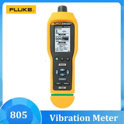 Fluke 805 Vibration Meter Tester Mechanical Troubleshooting And Maintenance