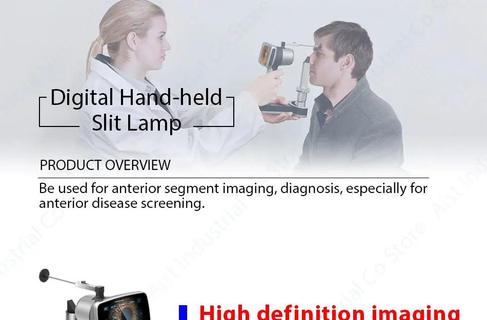 Lampe à Fente Digitale Portable 16MP Microclear Hyperion - Neuf Pour Examen De L'Œil