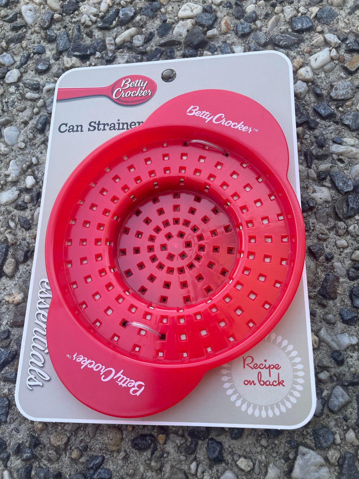 Betty Crocker Can Strainer Kitchen Essentials Food Preparetion 12.5cm