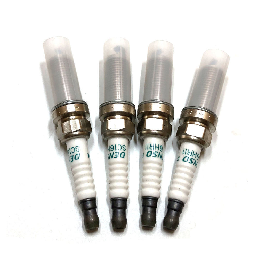 4PCS 90919-01275 Iridium Spark Plug SC16HR11 3444 Fit for Toyota Corolla OEM