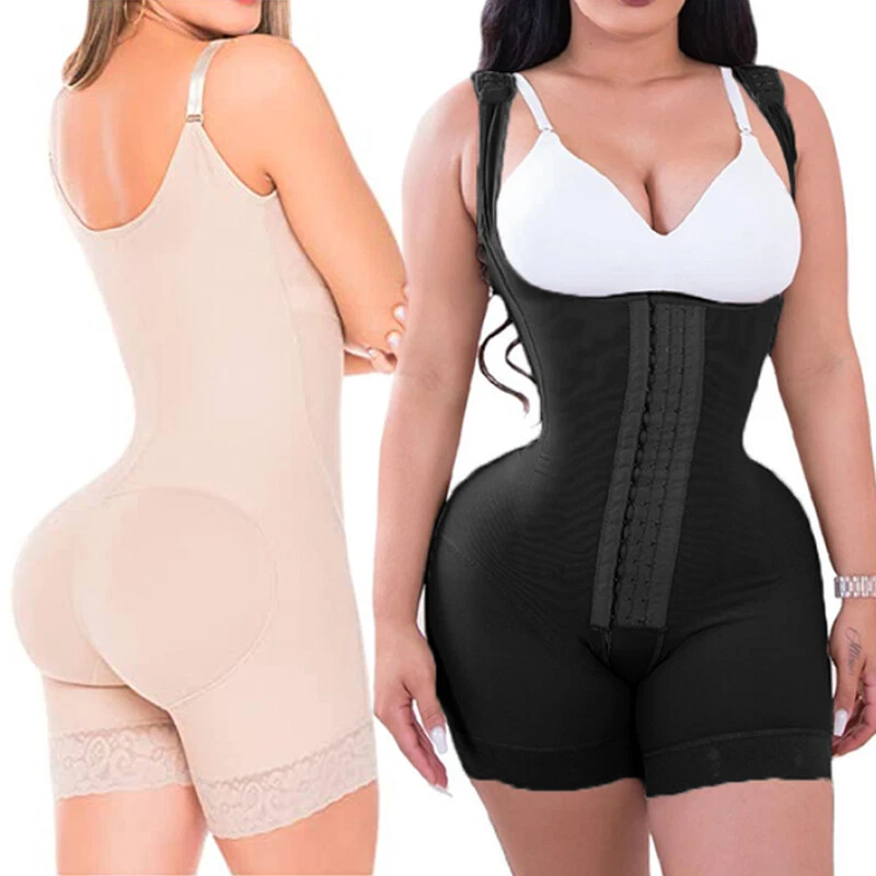 Fajas Colombianas Reductoras Body Shaper Levanta Cola Post Surgery Fajate  Corset