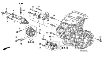 20021-R90-X20 New Automatic Transmission for 2009-2010 Honda