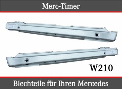 Mercedes-Benz W210 E-Klasse Voll Schweller Paar Reparaturblech Set Links Rechts