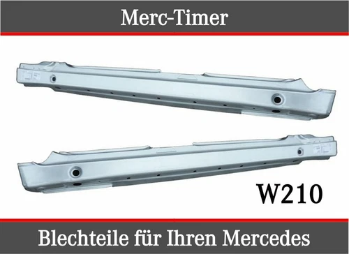 Mercedes-Benz W210 E-Klasse Voll Schweller Paar Reparaturblech Set Links Rechts