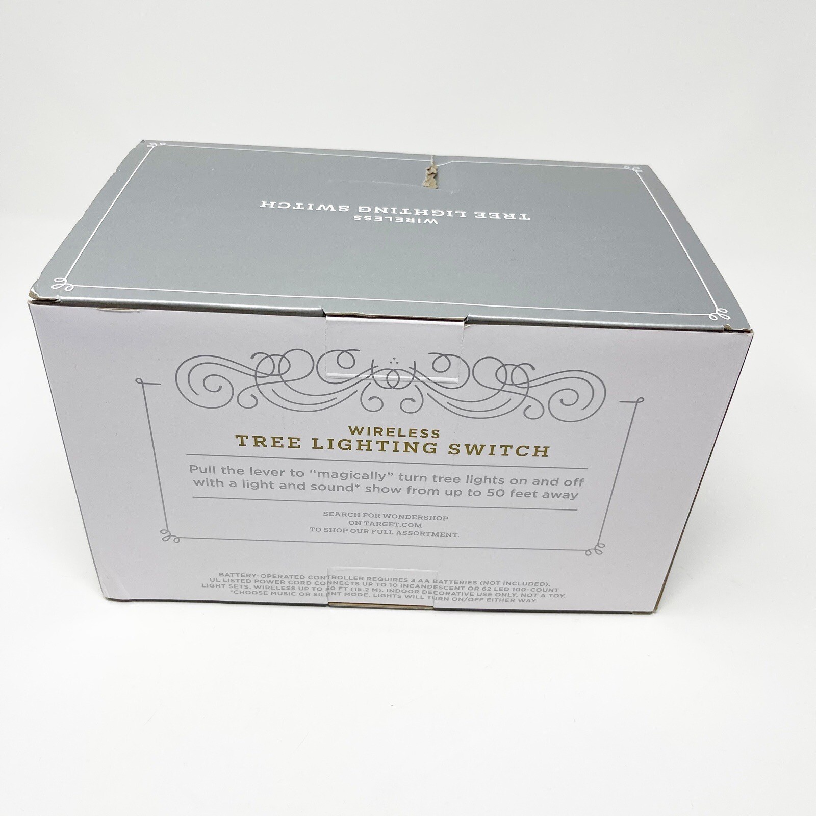 (1) Christmas Magic Tree Lighting Switch Blemished Box