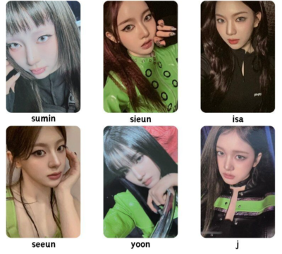 STAYC BEBE トレカ セット JJMUZE STAYC POB PRE-ORDER ALL WEBSITE ALBUM S BEBE ALBUM PHOTOCARD