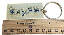 Georgetown University Hoyas 3" Metal Keychain by Imprinted Products, Vintage