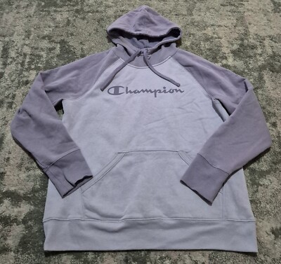 Champion Kapuzenpullover, Smoked Lilac Gr. L