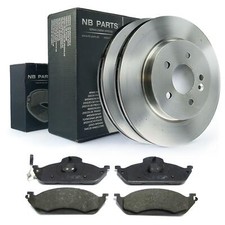 Bremsscheiben Bremsbeläge vorne 303 mm belüftet für Mercedes-Benz M-Klasse W163