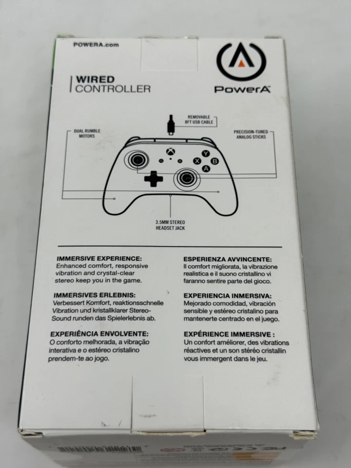 Power A Controller 1511648-01 Red Wired Xbox One Controller - Image 4 of 4