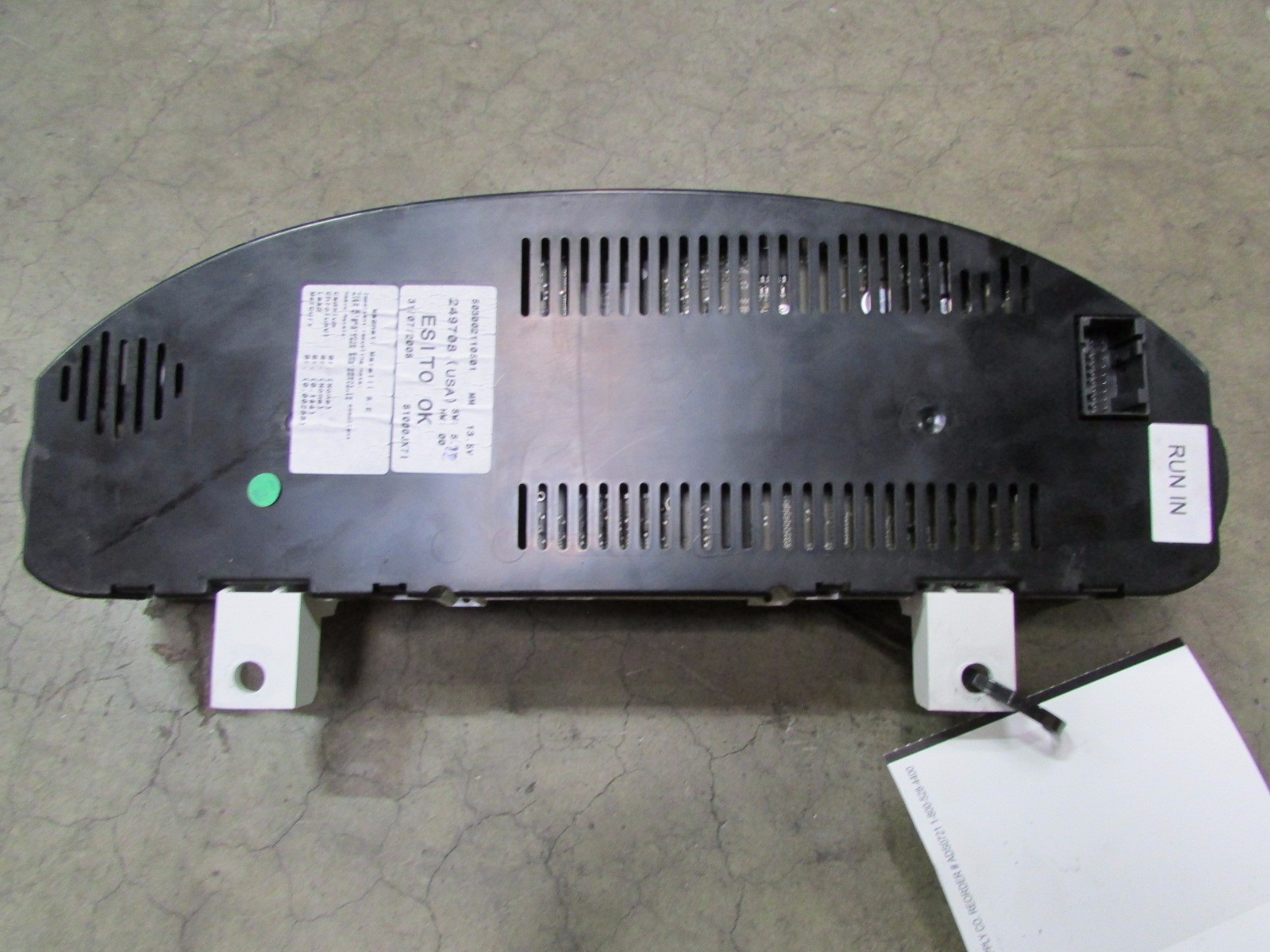Maserati Granturismo S Model, Speedometer Head Cluster, Used, P/N 249708
