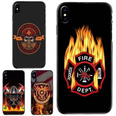 Fire ems Logos For iPhone SE4 16E 12 13 14 15 16 Pro Max Anti scratch Cover