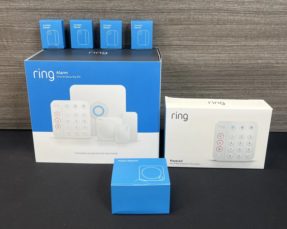NEW 14 Piece Kit Ring Alarm 2nd Generation Home Security System - White - Image 3 of 4
