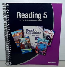 A Beka Reading 5 curriculum lesson plans --Free Shipping!