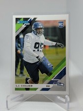 2019 Donruss #263 L.J. Collier Seattle Seahawks (RC - Rookie Card) B4B