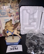 Cherished Teddies September Monthly Carousel 2000 Enesco Priscilla Hillman