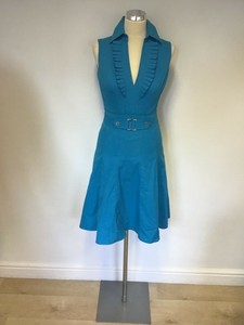 karen millen turquoise dress