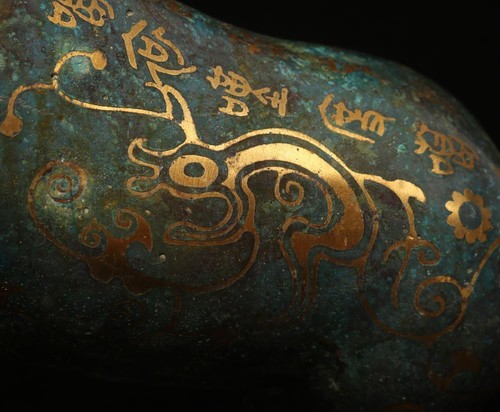 29CM Signed Old Chinese Bronze Statue w/horse - 第 10/14 張圖片