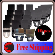 19 Oscillating MultiTool Saw Blade For  Wood Metal Cutting