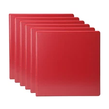 Pen + Gear 3-Ring Durable View Binder, 2 inch Binder Ring Type, Slant D-Ring, 6