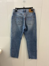 Levi  s Premium Men  s 501 Original Straight Leg SELVEDGE Jeans Sz 27X30 90s Big E