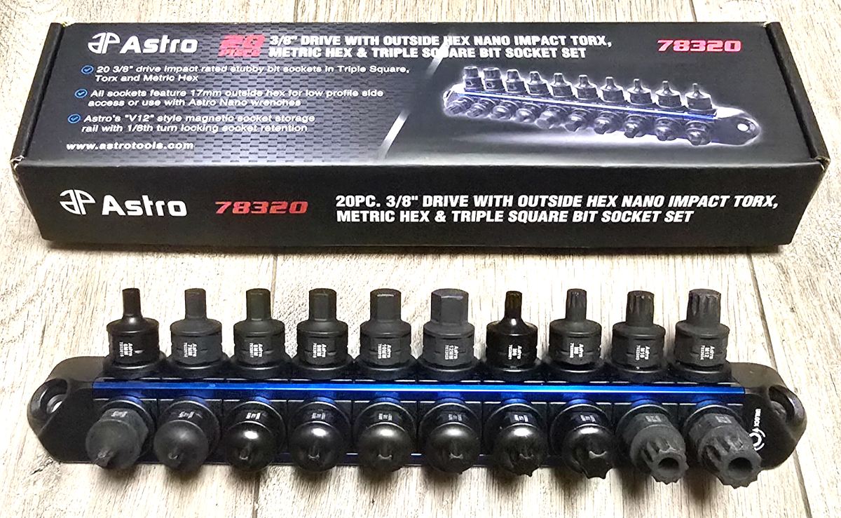 ASTROセット Astro Tools 20pc Master 3/8