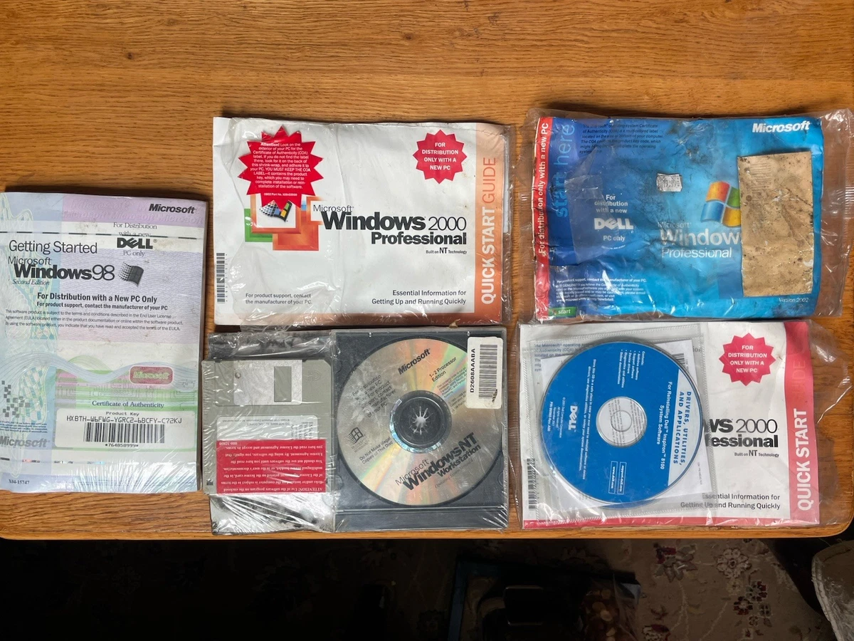 Microsoft Windows 98 Software CDs for sale - eBay