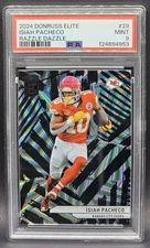 2024 Donruss Elite Razzle Dazzle - Isiah Pacheco #29 - Case Hit SSP PSA9 Pop 2